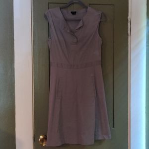 Theory light grey sleeveless dress size 6
